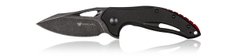 Нож карманный Steel Will "Screamer", SWF73-08, черный stonewash