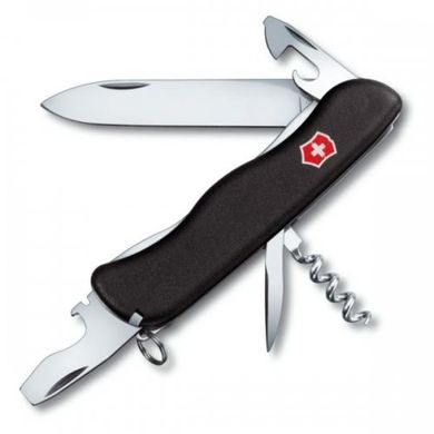 Нож швейцарский Victorinox Nomad 0.8353.3 черный, 111мм, 11 функций, Черный