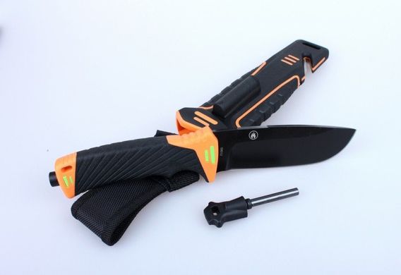 Нож туристический Ganzo G8012 оранжевый