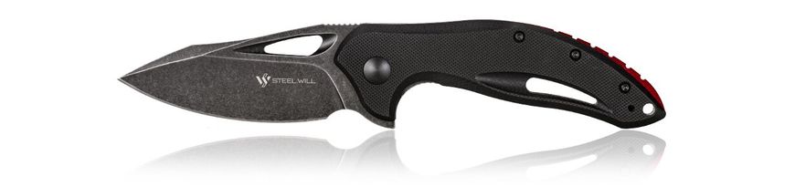 Нож карманный Steel Will "Screamer", SWF73-08, черный stonewash