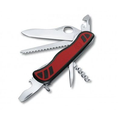 Нож швейцарский Victorinox Forester 0.8361.MC черно-красный, 111мм, 10 функций, Черно-красный