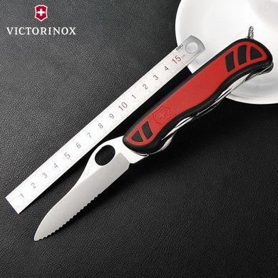 Нож швейцарский Victorinox Forester 0.8361.MWC черно-красный, 111мм, 10 функций, Черно-красный