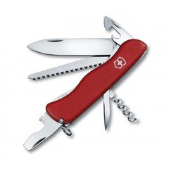 Нож швейцарский Victorinox Forester 0.8363 красный, 111мм, 12 функций, Красный