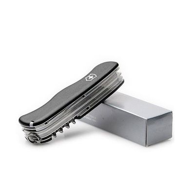Нож швейцарский Victorinox Workchamp 0.9064.3 черный, 111мм, 21 функция, Черный