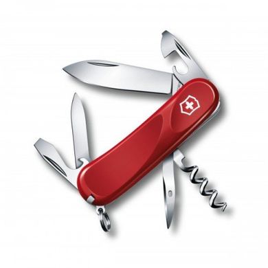 Нож швейцарский Victorinox Evolution 10, 2.3803.E красный, 85мм, 13 функций, Красный