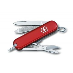 Нож швейцарский Victorinox Signature 0.6225 красный, 58мм, 7 функций, Красный
