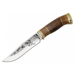 Нож охотничий Grand Way Тигр с рисунком 99145
