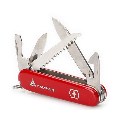 Нож швейцарский Victorinox Camper 1.3613.71 красный Сamping, 91мм, 13 функций, Красный