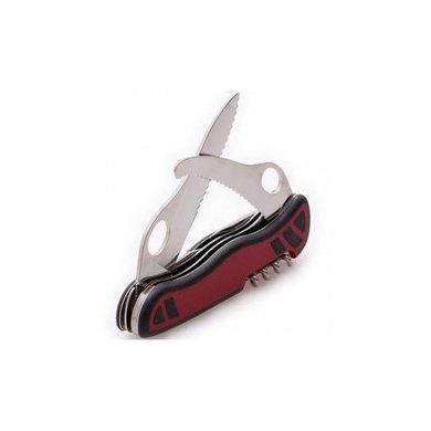 Нож швейцарский Victorinox Dual Pro 0.8371.MWС черно-красный, 111мм, 10 функций, Черно-красный