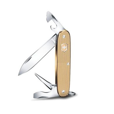 Нож швейцарский Victorinox Pioneer 0.8201.L19, золотой