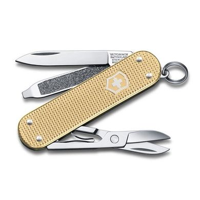 Нож швейцарский Victorinox Classic SD 0.6221.L19, золотой