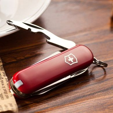 Нож швейцарский Victorinox Rambler 0.6363 красный, 58мм, 10 функций, Красный