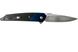 Нож карманный Amare Knives "Pocket Peak Folder", 201801, голубой