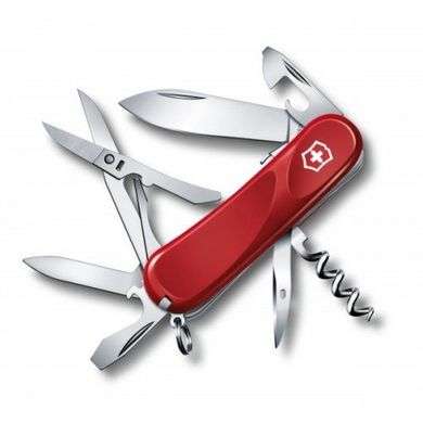 Нож швейцарский Victorinox Evolution S14, 2.3903.SE красный, 85мм, 14 функций, Красный