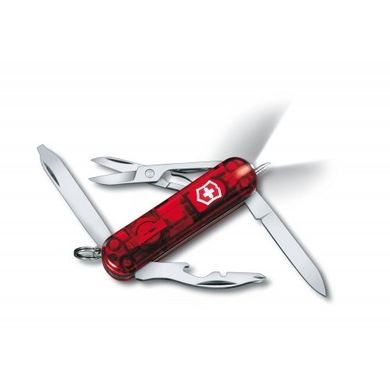 Нож швейцарский Victorinox Midnite Manager 0.6366.T красный, 58мм, 10 функций, Красный