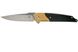 Нож карманный Amare Knives "Pocket Peak Folder", 201802, золотой