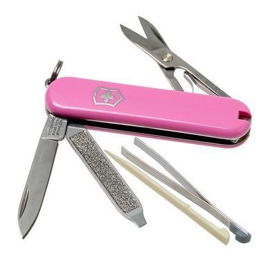 Ніж швейцарський Victorinox Classic SD 0.6223.51, рожевий