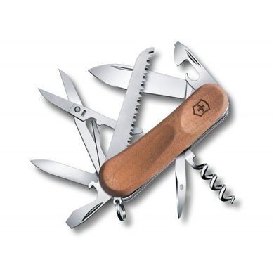 Нож швейцарский Victorinox EvoWood 17, 2.3911.63 дерево, 85мм, 13 функций, Коричневый