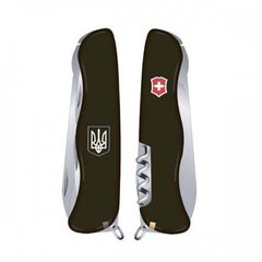 Нож швейцарский Victorinox Nomad Ukraine 0.8353.3R7 черный, 111мм, 11 функций, Черный