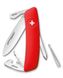 Нож швейцарский Swiza D04, KNI.0040.1000, красный