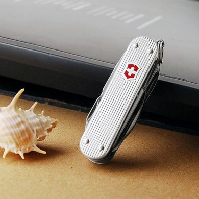 Нож швейцарский Victorinox Minichamp 0.6381.26 серебристый, 58мм, 15 функций, Серебристый