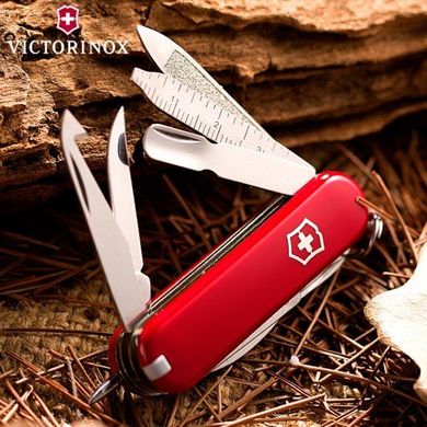 Нож швейцарский Victorinox Minichamp 0.6385 красный, 58мм, 16 функций, Красный