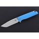 Ніж складний CH Knives, CH 3507-G10-blue, Блакитний