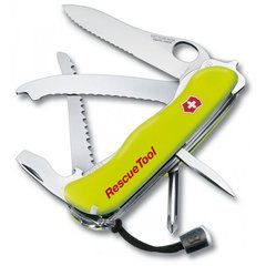 Нож швейцарский Victorinox RescueTool 0.8623.MWNB1, желтый