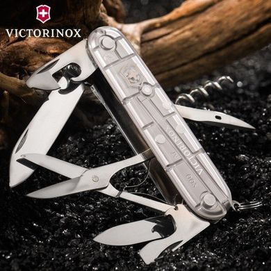 Нож швейцарский Victorinox Climber 1.3703.T7 серебристый, 91мм, 14 функций, Серебристый