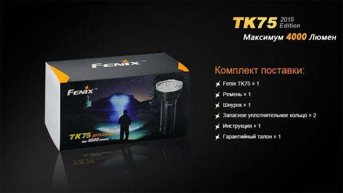 Фонарь Fenix TK75 XM-L2 U2 2015