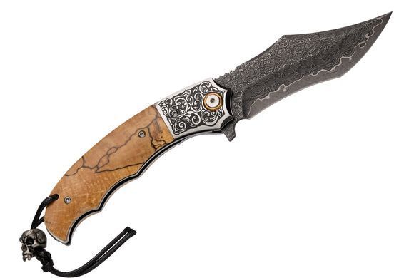 Карманний ніж Grand Way DG 301 laminated wood (дамаск)