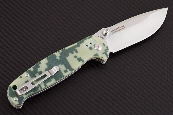 Нож карманный Real Steel H6 camo bright-7767