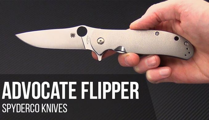 Нож складной Spyderco Advocate