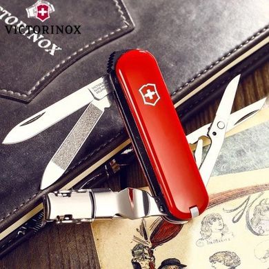 Нож швейцарский Victorinox NailClip 580 - 0.6463 красный, 65мм, 8 функций, Красный
