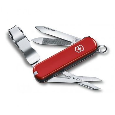 Нож швейцарский Victorinox NailClip 580 - 0.6463 красный, 65мм, 8 функций, Красный