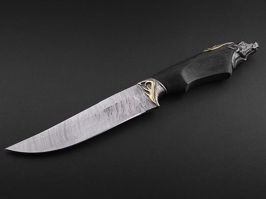 Охотничий нож Кульбида & Лесючевский Олень дамасская сталь