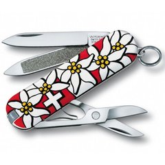 Нож швейцарский Victorinox Classic 0.6203.840 с рисунком, 58мм, 7 функций, Рисунок