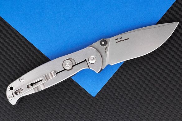 Нож карманный Real Steel H6-S1 black-7771