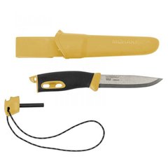 Нож туристический Morakniv Companion Spark, желтый, 13573
