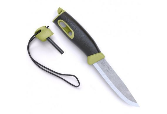 Ніж туристичний Morakniv Companion Spark, зелений, 13570