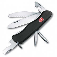 Нож швейцарский Victorinox Parachutist 0.8473.3 черный, 111мм, 12 функций, Черный