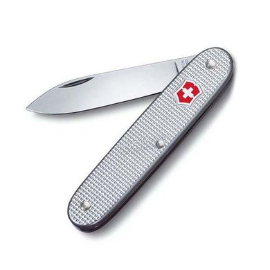 Нож швейцарский Victorinox Alox 0.8000.26 серебристый, 93мм, 1 функция, Серебристый