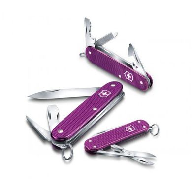 Нож швейцарский Victorinox Classic 0.6221.L16 фиолетовый, 58мм, 5 функций, Фиолетовый