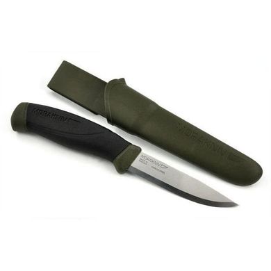Нож туристический Morakniv Companion Green Heavy Duty MG (углеродистая сталь), 12494