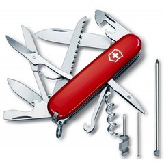 Ніж швейцарський Victorinox Huntsman 1.3715 червоний, 91мм, 18 функцій, Червоний