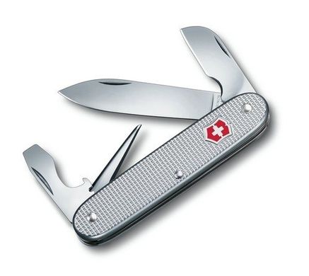 Нож швейцарский Victorinox Electrician 08120.26, серебристый, 93мм, 7 функций, Серебристый