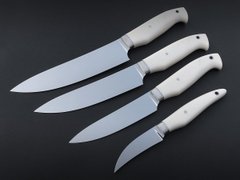 Набір кухонних ножів Кульбіда & Лесючевський White