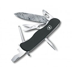 Нож швейцарский Victorinox Outrider Damast 0.8501.J17 черный, 111мм, 10 функций, Черный