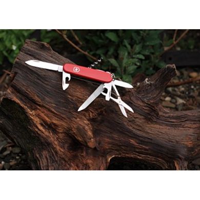 Нож швейцарский Victorinox Mountaineer 1.3743 красный, 91мм, 18 функций, Красный