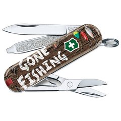 Нож швейцарский Victorinox Classic LE Gone Fishing 0.6223.L2005